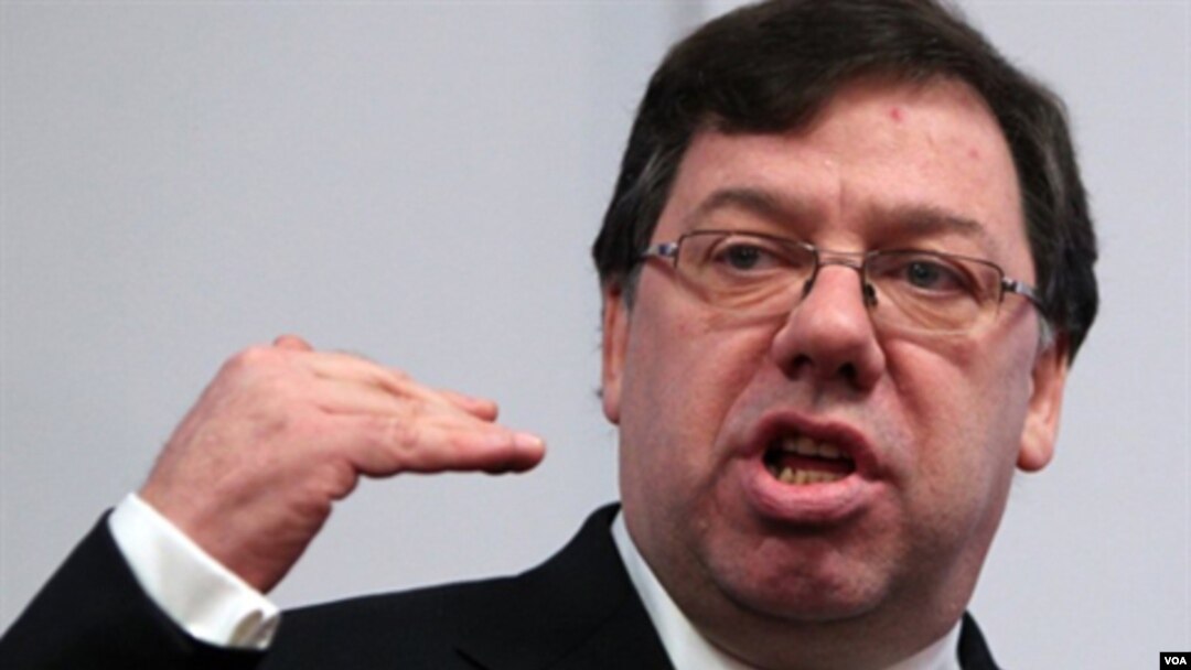 Popularitas Perdana Menteri Irlandia Brian Cowen dari partai Fianna Fail telah merosot drastis sejak terjadinya krisis.
