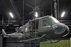 The “Huey” was the iconic helicopter of the Vietnam War. The helicopters arrived in Vietnam in 1962 as aerial ambulances.