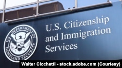 资料照片：位于加州圣地亚哥的美国公民及移民服务局大楼。（2023年6月30日）