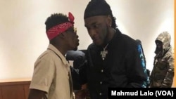 Shatta Wale, Hagu, Burna Boy, dama (Hoto: Instagram - Burna Boy)