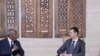 Jakada na musamman Kofi Annan yake ganawa da shugaban Syria Bashar al-Assad a Damascuss.