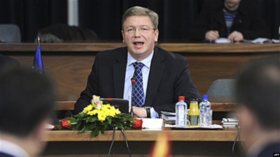 Evropski komesar za proširenje, Štefan File (arhiva)
