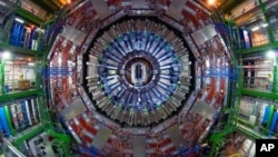 Researchers at the CERN physics lab near Geneva, used the $5.5 billion atom smasher, called the Large Hadron Collider, to confirm the existence of the Higgs boson particle.