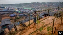 Camp de réfugiés de Taiy Khali au Bangladesh, le 20 septembre 2017 