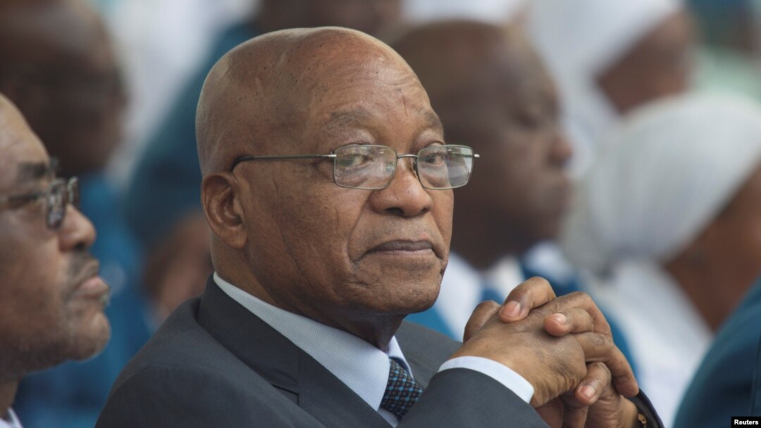 FILE - South Africa's President Jacob Zuma.