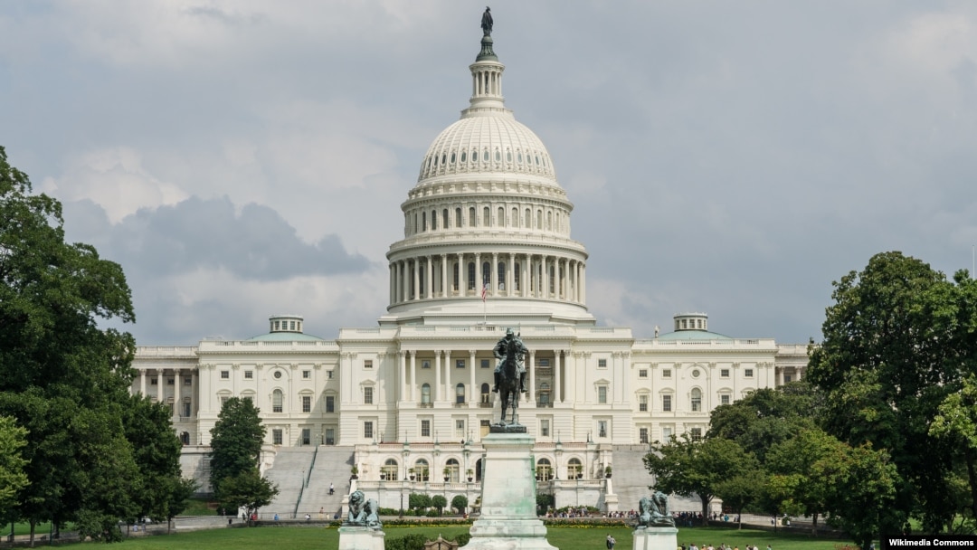 Pemandangan barat Gedung Capitol AS di Washington dalam foto yang tidak bertanggal. (DXR/Wikemedia Commons)