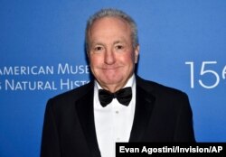 FILE - Producer Lorne Michaels attends the American Museum of Natural History's 2019 Museum Gala in New York, Nov. 21, 2019.