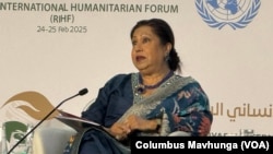 Pramila Patten, the United Nations’ special representative on sexual violence in conflict