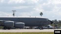 资料照片：位于佛罗里达州麦克迪尔空军基地的战备演习。(2020年10月1日)