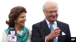 Ratu Silvia dan Raja Swedia, Carl XVI Gustaf, akan berkunjung ke Indonesia awal pekan depan (foto: ilustrasi). 