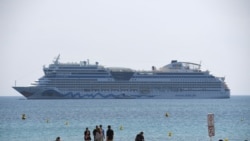 VOA Asia - Cruise ship quarantine frustrates passengers
