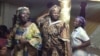 The women’s church group rehearse a traditional song and dance, Freetown, Sierra Leone, August 22, 2016. (N. deVries/VOA)