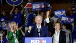 Biden takes early lead in Super Tuesday