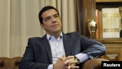 ဂရိဝန်ကြီးချုပ် Alexis Tsipras။ 