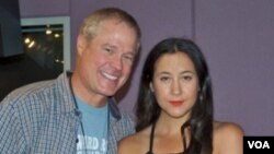 Larry London with Vanessa Carlton