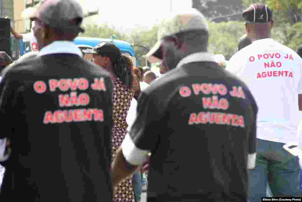 Marcha pela paz em Maputo, Sábado 27 de Agosto. Foto gentilmente cedida por Eliana Silva. Moçambique