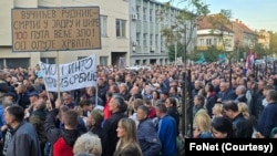 Zajednički protest opozicionih stranaka i ekoloških organizacija SEOS i "Ne damo Jadar" protiv rudarenja litijuma u Srbiji