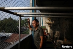 Jirat Buapromart stands connected  his extortion   terrace that has alloy  caging to support  long-tailed macaques distant  successful  Lopburi, Thailand, Feb. 3, 2024.