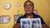 Nicaragua reanudó el 1 de febrero de 2022 los juicios contra decenas de opositores al gobierno de Daniel de Ortega. Miguel Parajón muestra una fotografía de su hijo Yader, preso desde septiembre de 2021 y la espera de que sea dictada su sentencia.