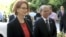 President of Burma Thein Sein (R) meets with Australian Prime Minister Julia Gillard at Parliament House in Canberra, Australia, March 18, 2013.