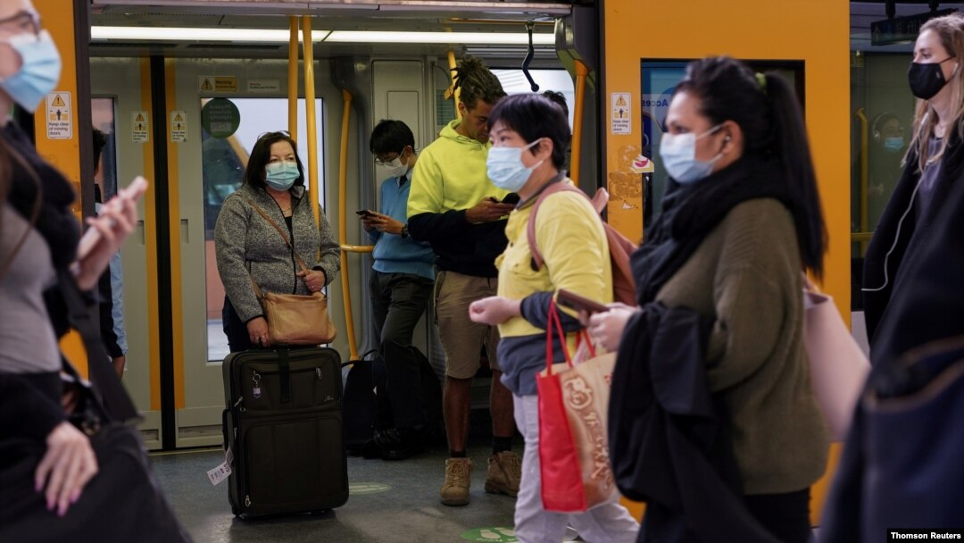 Sydney menerapkan sejumlah aturan baru kesehatan masyarakat di tengah pandemi virus corona, 14 Agustus 2021. 