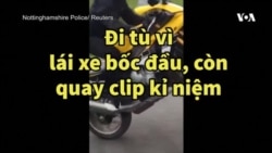 Đi tù vì lái xe bốc đầu, còn quay clip làm kỉ niệm