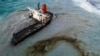 Japan-Owned Oil Tanker Breaks Apart off Mauritius Coast