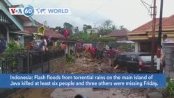VOA60 World - Indonesia: Flash floods kill at least six