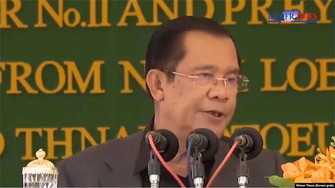 Thủ tướng Campuchia Hun Sen phát biểu tại một buổi lễ khánh thành quốc lộ ở nước này, trong đó ông phản bác phát ngôn của Tư lệnh Bộ đội Biên phòng Việt Nam rằng COVID-19 lây lan từ Campuchia sang Việt Nam.
