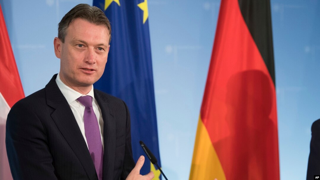 Menteri Luar Negeri Belanda Halbe Zijlstra di Berlin, Jerman, 16 November 2017. (Foto: dok).