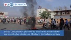 VOA60 Afrikaa - Sudan General Declares ‘State of Emergency’ in Coup Attempt