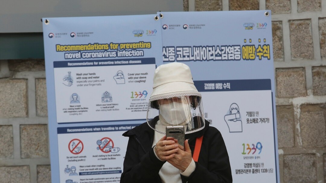 韩国疫情趋缓单日新增病例创新低纪录
