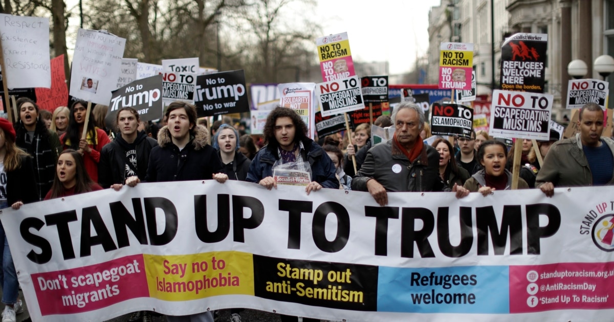 Thousands Protest Globally Against Trump, Travel Ban