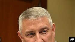 美国陆军高级军官钱德勒11月7日在首尔举行的相关记者会上