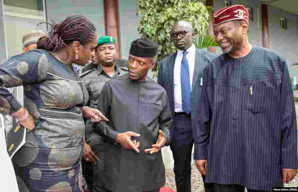 Yemi Osinbajo, SAN, Ya Halarci Shirin Taron Dawo Da Cigaban Tattalin Arziki Da Ake Cewa ERGP