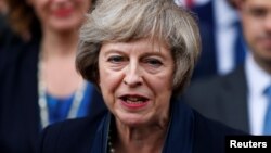 테레사 메이 영국 총리.
