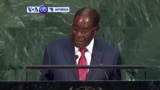 VOA60 AFIRKA: Shugaba Mugabe Ya Nuna Rashin Jin Dadinsa da Kalamun Trump