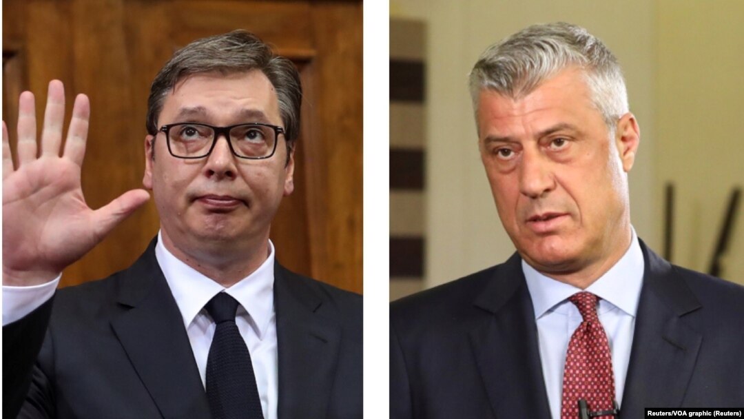 Predsednici Srbije i Kosova: Aleksandar Vučić i Hašim Tači (Foto: Reuters) 