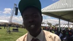 Mutungamiri Wenyika VaEmmerson Mnangagwa Voita Musangano Nevechidiki kuRimuka Stadium kuKadoma.