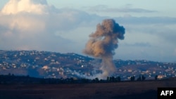 Moshi uliotanda katika shambulizi la ndege la Israel, Lebanon 