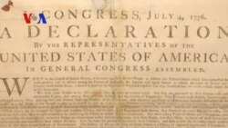 Declaration of Independence - An ‘Expression of the American Mind’ - (VOA On Assignment July 4, 2014)