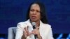 Condoleezza Rice, exsecretaria de Estado de Estados Unidos, habla durante la ceremonia de apertura de la Exposición y Conferencia Internacional del Petróleo de Abu Dabi (ADIPEC) en Abu Dabi, el 11 de noviembre de 2019.