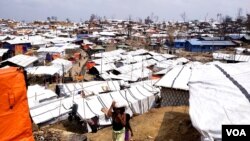 VOA Asia - Fire remains a threat to Rohingyas