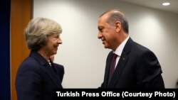 Recep Tayyip Erdoğan ve İngiltere Başbakanı Theresa May son olarak New York'ta görüşmüştü