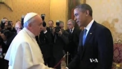 Obama Meets Pope Francis for First Time