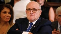 VOA: EE.UU. Trump y Giuliani sobre investigación Muller