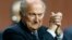 El presidente de la FIFA, Joseph Blatter, logró conquistar su quinto período al frente del organismo internacional. 