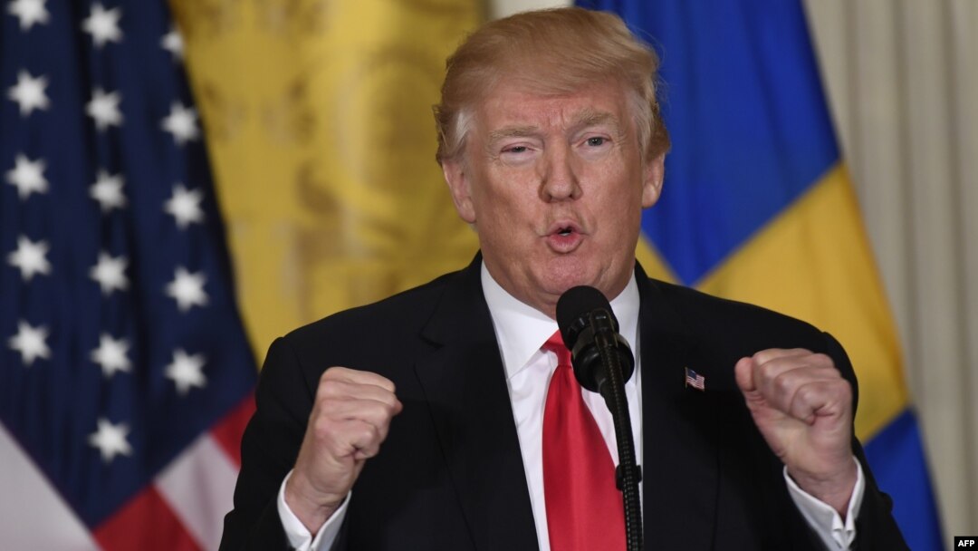Presiden Amerika Donald Trump 