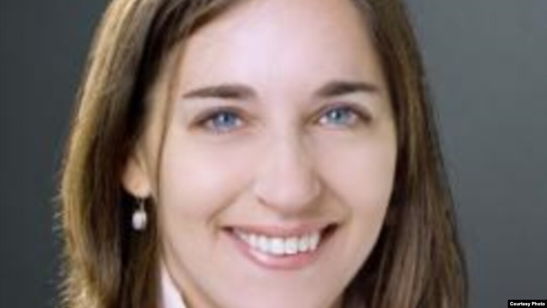 Bà Sarah Cook, chuyên gia phân tích cao cấp về lĩnh vực tự do internet và Đông Á trong tổ chức Freedom House 