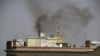 SAN FRANCISCO, CA - Black smoke billows from a chimney on top of the Russian consulate on September 1, 2017 in San Francisco, California.